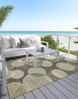 Addison Rugs Jaelanor Brown Washable Indoor-Outdoor Rug