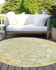 Addison Rugs Jaelara Green Washable Indoor-Outdoor Rug