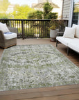 Addison Rugs Jaelien Aloe Washable Indoor-Outdoor Rug