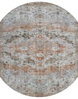 Addison Rugs Jaelien Orange Washable Indoor-Outdoor Rug