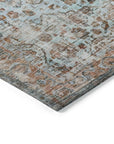 Addison Rugs Jaelien Orange Washable Indoor-Outdoor Rug