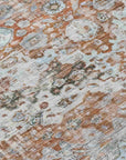 Addison Rugs Jaelien Orange Washable Indoor-Outdoor Rug