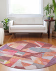 Addison Rugs Jaelira Orange Washable Indoor-Outdoor Rug