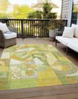 Addison Rugs Jaelius Fern Washable Indoor-Outdoor Rug