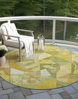 Addison Rugs Jaelius Fern Washable Indoor-Outdoor Rug
