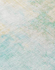 Addison Rugs Jaelor Teal Washable Indoor-Outdoor Rug