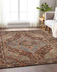 Addison Rugs Kaelanor Chocolate Washable Indoor-Outdoor Rug