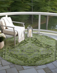 Addison Rugs Kaelanor Green Washable Indoor-Outdoor Rug