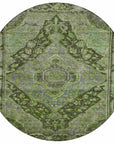 Addison Rugs Kaelanor Green Washable Indoor-Outdoor Rug