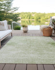 Addison Rugs Kaelas Green Washable Indoor-Outdoor Rug
