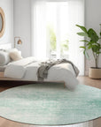 Addison Rugs Kaelas Teal Washable Indoor-Outdoor Rug