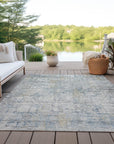 Addison Rugs Kaelien Ivory Washable Indoor-Outdoor Rug