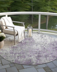 Addison Rugs Kaelion Purple Washable Indoor-Outdoor Rug