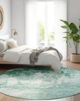 Addison Rugs Kaelira Teal Washable Indoor-Outdoor Rug