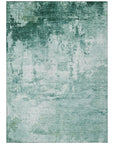 Addison Rugs Kaelira Teal Washable Indoor-Outdoor Rug