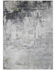 Addison Rugs Kaelira Gray Washable Indoor-Outdoor Rug