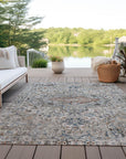 Addison Rugs Kaelon Ivory Washable Indoor-Outdoor Rug