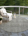 Addison Rugs Kaelora Gray Washable Indoor-Outdoor Rug