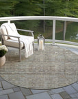 Addison Rugs Kaelora Brown Washable Indoor-Outdoor Rug