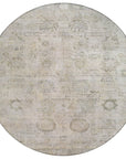 Addison Rugs Laeanor Ivory Washable Indoor-Outdoor Rug