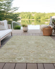 Addison Rugs Laeara Brown Washable Indoor-Outdoor Rug