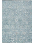 Addison Rugs Laeara Blue Washable Indoor-Outdoor Rug