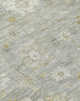 Addison Rugs Laeara Gray Washable Indoor-Outdoor Rug