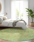 Laeara Lime Washable Indoor-Outdoor Rug