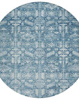 Laearis Denim Washable Indoor-Outdoor Rug