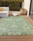Laeel Aloe Washable Indoor-Outdoor Rug
