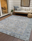 Addison Rugs Laeel Beige Washable Indoor-Outdoor Rug
