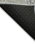 Addison Rugs Laeel Gray Washable Indoor-Outdoor Rug