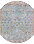 Laeel Seafoam Washable Indoor-Outdoor Rug