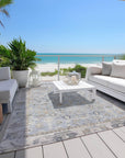 Addison Rugs Laeel Sky Washable Indoor-Outdoor Rug
