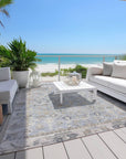 Addison Rugs Laeel Sky Washable Indoor-Outdoor Rug