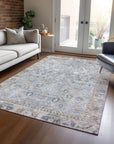 Addison Rugs Laeel Sky Washable Indoor-Outdoor Rug