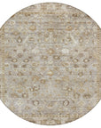 Addison Rugs Laeel Brown Washable Indoor-Outdoor Rug