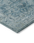 Addison Rugs Laeon Blue Washable Indoor-Outdoor Rug