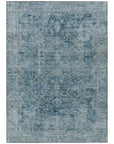 Addison Rugs Laeon Blue Washable Indoor-Outdoor Rug