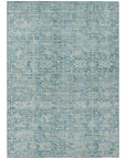Addison Rugs Laeora Blue Washable Indoor-Outdoor Rug