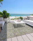 Addison Rugs Laeora Gray Washable Indoor-Outdoor Rug