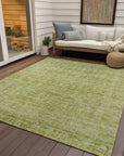 Addison Rugs Laeoril Green Washable Indoor-Outdoor Rug