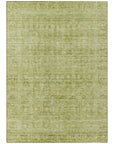 Addison Rugs Laeoril Green Washable Indoor-Outdoor Rug