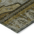 Addison Rugs Maeain Brown Washable Indoor-Outdoor Rug