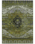 Addison Rugs Maeain Green Washable Indoor-Outdoor Rug