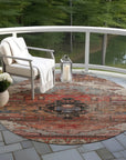 Addison Rugs Maeain Paprika Washable Indoor-Outdoor Rug