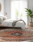 Addison Rugs Maeain Paprika Washable Indoor-Outdoor Rug