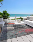 Addison Rugs Maeanor Orange Washable Indoor-Outdoor Rug