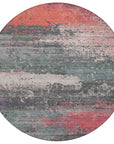Addison Rugs Maeanor Orange Washable Indoor-Outdoor Rug