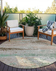 Addison Rugs Maeanor Brown Washable Indoor-Outdoor Rug